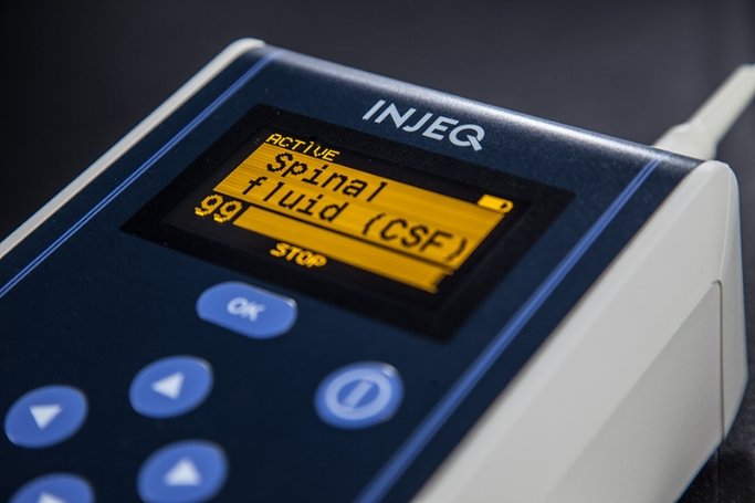 Injeq needle screen